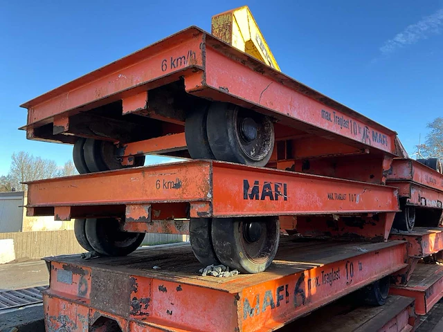 10 diverse zware transportkarren mafi - afbeelding 2 van  8