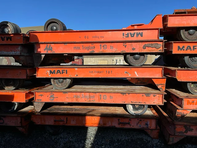 10 diverse zware transportkarren mafi - afbeelding 1 van  6