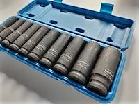 10 dlg lange krachtdoppenset 1/2" - afbeelding 1 van  6
