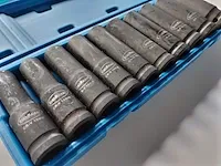 10 dlg lange krachtdoppenset 1/2" - afbeelding 2 van  6