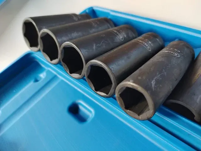 10 dlg lange krachtdoppenset 1/2" - afbeelding 3 van  6
