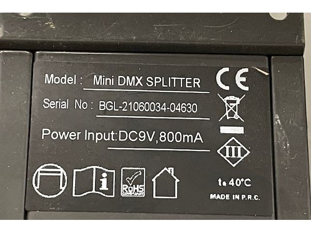 10 dmx/hdmi splitters/connectoren - afbeelding 5 van  22