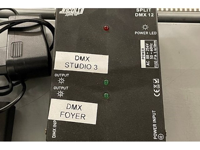 10 dmx/hdmi splitters/connectoren - afbeelding 12 van  22