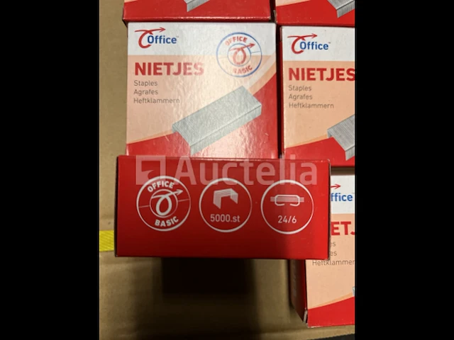 10 dozen a 5000 nietjes 24/6 - afbeelding 2 van  2