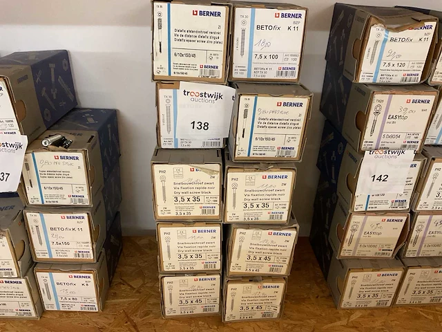10 dozen afstandschroeven; snelbouwschroeven - afbeelding 1 van  4