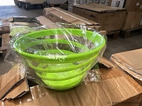 10 dozen inh. partij pvc spiraal potjes - afbeelding 2 van  3