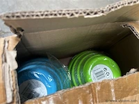 10 dozen inh. partij pvc spiraal potjes - afbeelding 3 van  3