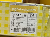 10 dozen nagelpluggen; bouten; schroeven op riem - afbeelding 3 van  9