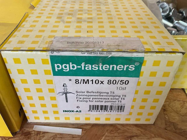 10 dozen nagelpluggen; bouten; schroeven op riem - afbeelding 5 van  9