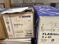 10 dozen nagelpluggen; schroeven; afstandschroeven - afbeelding 6 van  8