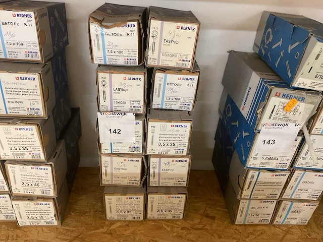 10 dozen schroeven; snelbouwschroeven - afbeelding 1 van  4