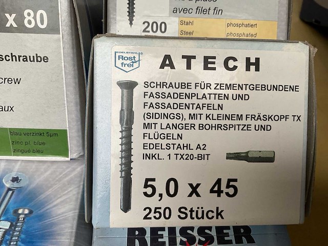 10 dozen spaanplaatschroeven - afbeelding 4 van  6