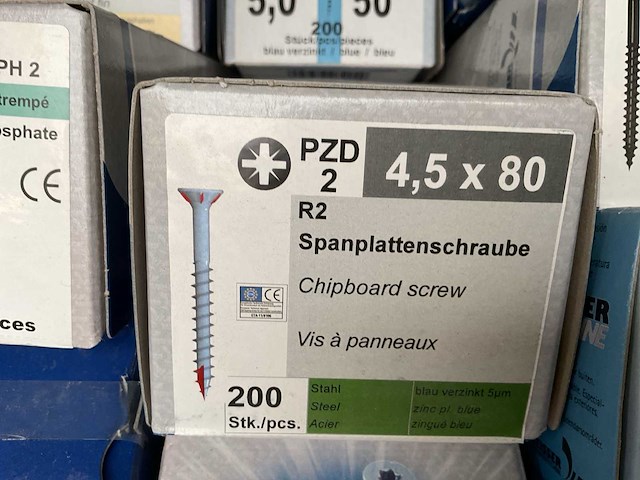 10 dozen spaanplaatschroeven - afbeelding 5 van  6