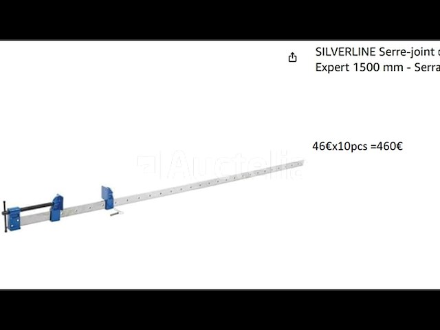 10 expert frame klemmen - 1500 mm - afbeelding 1 van  1