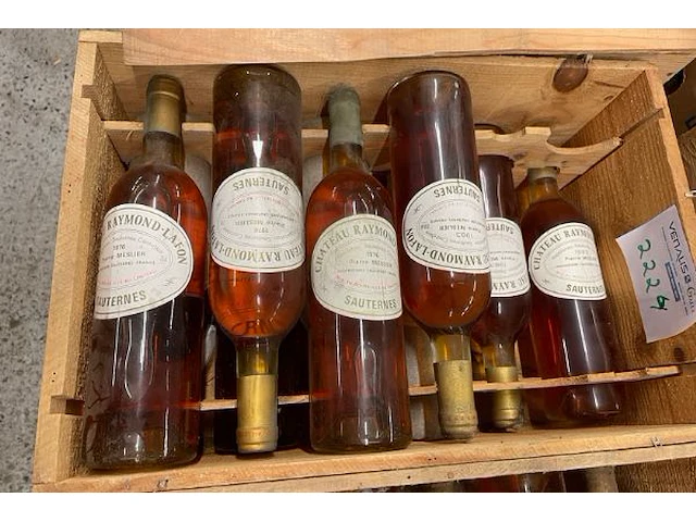 10 flessen château raymond-lafon sauternes, 1983 - afbeelding 2 van  2