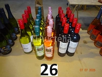 10 flessen oude kaap chardonnay witte wijn, 5 flessen oude kaap path witte wijn, 5 flessen oude kaap rosé wijn, 10 flessen oude kaap rode wijn - afbeelding 1 van  2