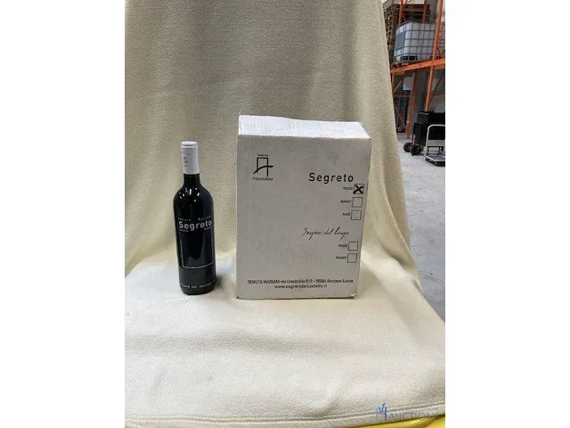 10 flessen tenuta mariani segreto rosso - afbeelding 3 van  4