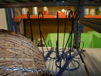 10 hangbloempot garman met 6 muurbeubels) - afbeelding 4 van  5