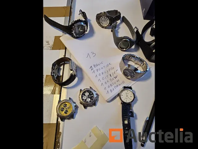 10 horloges (ref13) - afbeelding 5 van  11