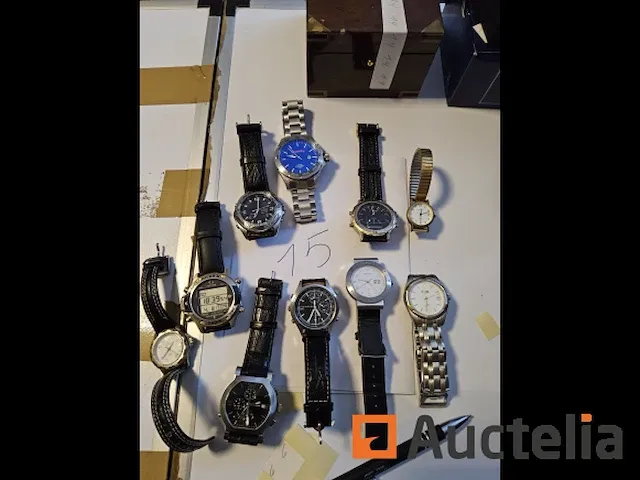 10 horloges (ref15) - afbeelding 8 van  10