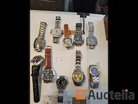 10 horloges (ref17) - afbeelding 1 van  10