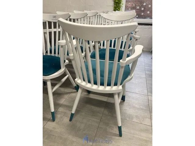 10 houten stoelen - afbeelding 3 van  4