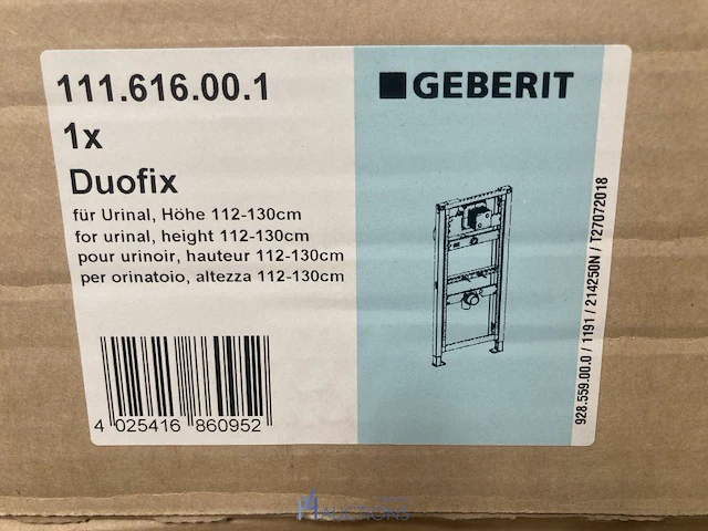 10 inbouwreservoirs geberit - afbeelding 2 van  2