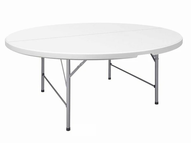 10 inklapbare ronde buffettafels ø 183 cm - afbeelding 1 van  6