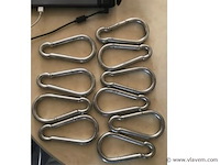 10 karabijnhaken 140mm - afbeelding 1 van  1