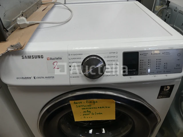 10 kg samsung ww1cn642rba/en wasmachine - afbeelding 2 van  5
