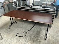 10 klaptafels 80x180cm + 50 plooistoelen - afbeelding 6 van  7