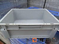 10 kunststof opbergbakken - afbeelding 1 van  10