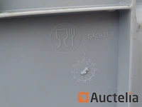 10 kunststof opbergbakken - afbeelding 5 van  10