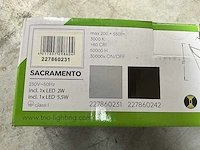 10 led wandlampen trio lighting sacramento - afbeelding 5 van  6