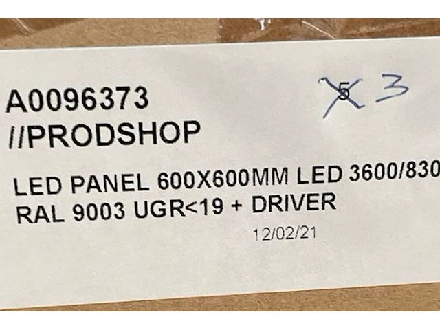 10 ledpanelen - afbeelding 3 van  4