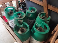 10 lege gasflessen - afbeelding 2 van  2