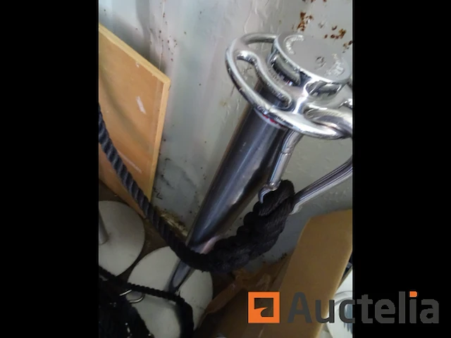 10 metalen voetjes met 7 touwen (met karabijnhaken) - afbeelding 6 van  10