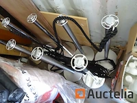 10 metalen voetjes met 7 touwen (met karabijnhaken) - afbeelding 10 van  10