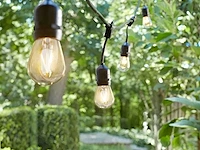 10 meter e27 waterdicht prikkabel koppelbaar (8x) - afbeelding 1 van  9