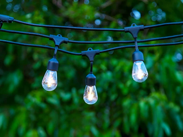 10 meter e27 waterdicht prikkabel koppelbaar (8x) - afbeelding 4 van  9