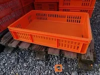 10 opbergdozen kunststof gesloten bodem, opengewerkte wanden - afbeelding 1 van  7