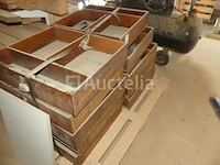 10 oude houten lades - afbeelding 2 van  7