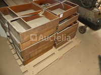 10 oude houten lades - afbeelding 3 van  7
