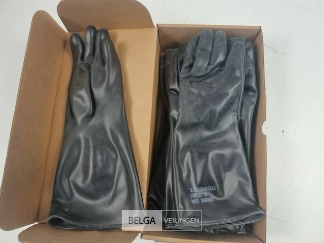 10 paar storlek chemical protective nbc gloves - afbeelding 1 van  3