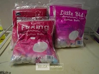 10 pakjes watten bolletjes - afbeelding 1 van  2