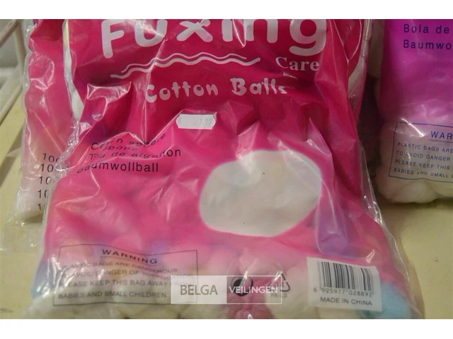 10 pakjes watten bolletjes - afbeelding 2 van  2