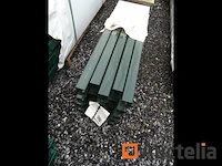 10 palen van 2m20 ral 6009 - afbeelding 1 van  3