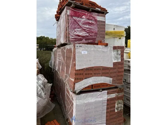 10 pallettten gevelstenen wienerberger - afbeelding 1 van  3