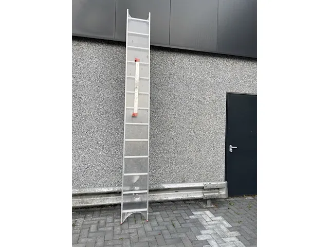 10 pcs enkele ladder 7 treden aluminium - afbeelding 6 van  7