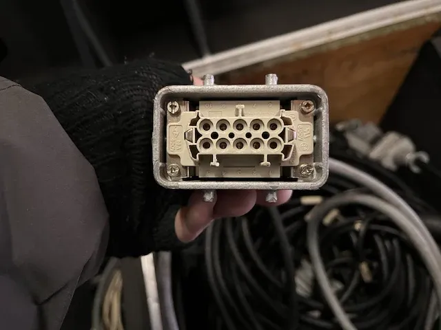 10 polige harting multikabel verschillende lengtes - afbeelding 3 van  6
